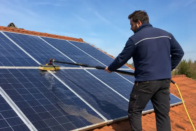 Nettoyage et entretien de panneaux solaires à Féchain